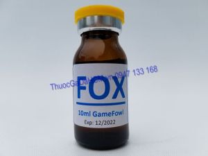 Thuốc Gà Đá FOX - Chống Mệt Mỏi Hiệu Quả Nhất Hiện Nay (10ml)