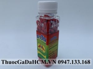 Thuốc Gà Đá Thái Lan MaWin " Sắc Thái, Bổ Máu" Cung Cấp Vitamin Bổ Máu Giúp Gà Đá (Hộp 100 Viên)