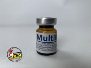 Thuốc Nuôi Gà Đá MultiB Bỗ Sung Thành Phần VitaminB Tạo Hồng Huyết Cầu - 1 Chai 5ML