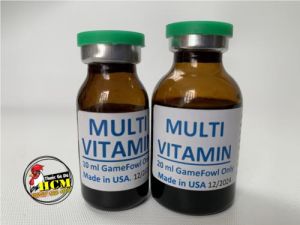 Thuốc Nuôi Gà Đá MultiVitamin Bổ Sung Nhiều Thành Phần Vitamin Phứt Hợp, Gà Mau Sung, Mau Lên Nước Máu - 1 Chai 50ml