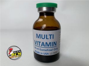 Thuốc Nuôi Gà Đá MultiVitamin Bổ Sung Nhiều Thành Phần Vitamin Phứt Hợp, Gà Mau Sung, Mau Lên Nước Máu - 1 Chai 20ml