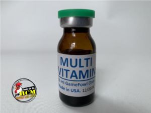 Thuốc Nuôi Gà Đá MultiVitamin Bổ Sung Nhiều Thành Phần Vitamin Phứt Hợp, Gà Mau Sung, Mau Lên Nước Máu - 1 Chai 10ml