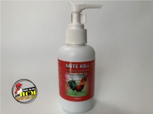 Xà Bông Tắm Gà MITE KILL Diệt Sạch Các Vi Khuẩn, Nấm Mốc, Ve Đỏ, Rận, Mạt Gây Hại Cho Gà - 1 Chai 100ml