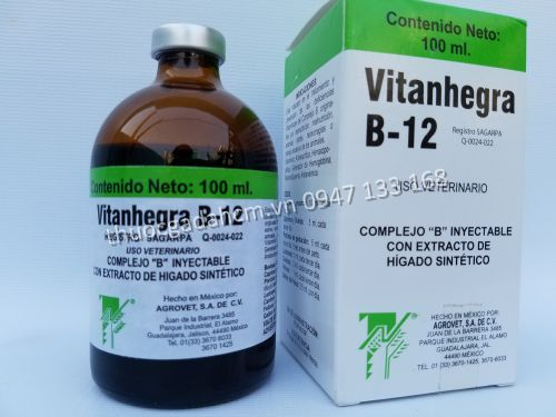 Thuốc nuôi gà đá Vitanhegra B12 50,000mcg