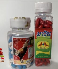 Bộ Đôi Thuốc Nuôi Gà Đá BIO-CAL (100viên) Và MAWIN (100viên) Bổ Sung Canxi Chắc Xương, Gà Dẻo Dai, Hồng Hào, Máu Chiến chính hãng - Thuốc Gà Đá HCM