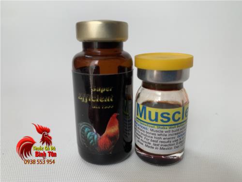 Bo-Thuoc-Nuoi-Ga-Da-MUSCLE-5ml-Va-B12-7500-10ml-Bo-Sung-Vitamin-Cho-Che-Do-Tap-Luyen-Tang-Co-Bap-Nhanh Bộ Thuốc Nuôi Gà Đá MUSCLE (5ml) Và B12 7500 (10ml) Bổ Sung Vitamin Cho Chế Độ Tập Luyện Tăng Cơ Bắp Nhanh chính hãng - Thuốc Gà Đá HCM