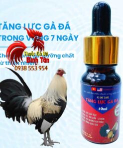 Tăng Lực Cấp Tốc Cho Gà Đá, Hiệu Quả Nhanh Không Gây Nóng Hư Hại Gà chính hãng - Thuốc Gà Đá HCM