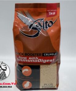 Thức Ăn Cho Gà SALTO Chick Booster - Hỗ Trợ Phát Triển Xương, Tăng Cơ Bắp - 1Kg chính hãng - Thuốc Gà Đá HCM