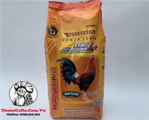 Thuc-An-Cho-Ga-STAG-DEVELOPER-4-Danh-Cho-Giai-Doan-Tha-Vuon-Cho-Ga-Tu-4-8-Thang-1Kg Thức Ăn Cho Gà STAG DEVELOPER 4+ - Dành Cho Giai Đoạn Thả Vườn Cho Gà Từ 4-8 Tháng - 1Kg chính hãng - Thuốc Gà Đá HCM