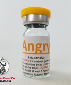 Thuốc Gà Đá ANGRY Là Loại Thuốc Có Tính Chất Kích Thích Mạnh, Hăng Máu, Tăng Tốc Độ - Chai 5ml chính hãng - Thuốc Gà Đá HCM