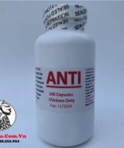 Thuốc Gà Đá ANTI Tăng Cường Hệ Miễn Dịch, Cung Cấp Đầy Đủ Vitamin Thiết Yếu ( 1 hộp 100 viên ) chính hãng - Thuốc Gà Đá HCM