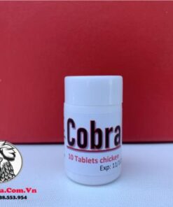 Thuốc Gà Đá COBRA Của Mexico Nặng Đô Giúp Sung, Lỳ Đòn, Tăng Bo Khủng - Hủ 10 Viên chính hãng - Thuốc Gà Đá HCM