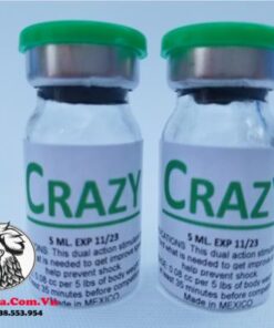Thuốc Gà Đá CRAZY Hăng Máu Như Điên Đảm Bảo Chất Lượng - Chai 5ml chính hãng - Thuốc Gà Đá HCM