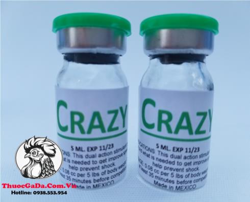 Thuoc-Ga-Da-CRAZY-Hang-Mau-Nhu-Dien-Dam-Bao-Chat-Luong-Chai-5ml Thuốc Gà Đá CRAZY Hăng Máu Như Điên Đảm Bảo Chất Lượng - Chai 5ml chính hãng - Thuốc Gà Đá HCM