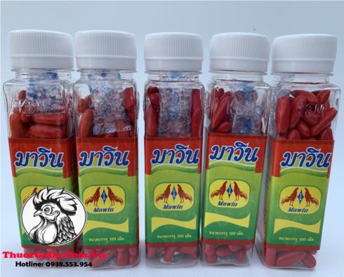 Thuoc-Ga-Da-MAWIN-Cua-Thai-Lan-Bo-Sung-Vitamin-Giup-Bo-Mau-Tot-Nhat-5-Hu-500-Vien Thuốc Gà Đá MAWIN Của Thái Lan Bổ Sung Vitamin Giúp Bổ Máu Tốt Nhất - 5 Hủ 500 Viên chính hãng - Thuốc Gà Đá HCM