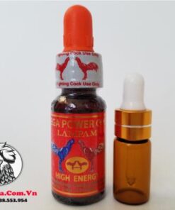 Thuốc Gà Đá MEGA POWER COCK ( Hương Socola ) Tăng Lực, Tấn Công Nhanh Và Mạnh Mẽ - Chai 3ml chính hãng - Thuốc Gà Đá HCM