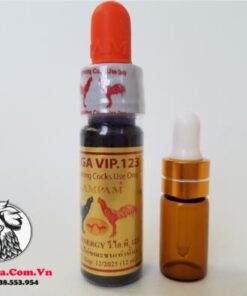 Thuốc Gà Đá MEGA VIP 123 - LamPam Của Thái Lan Giúp Tỉnh Táo, Siêu Lỳ - Chai 5ml chính hãng - Thuốc Gà Đá HCM