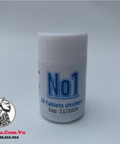 Thuốc Gà Đá NO1 Hỗ Trợ Giảm Đau, Giúp Chiến Kê Dẻo Dai, Kích Thích Hệ Thần Kinh Mạnh - Hủ 10 Viên chính hãng - Thuốc Gà Đá HCM