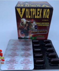 Thuốc Gà Đá Voltplex KQ, Thuốc Tăng Lực Dạng Viên Xây Dựng Cơ Bắp Hiệu Quả - 2 Vĩ x 10 Viên chính hãng - Thuốc Gà Đá HCM