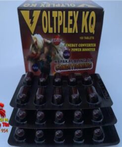 Thuốc Gà Đá Voltplex KQ, Thuốc Tăng Lực Dạng Viên Xây Dựng Cơ Bắp Hiệu Quả - 3 Vĩ x 10 Viên chính hãng - Thuốc Gà Đá HCM