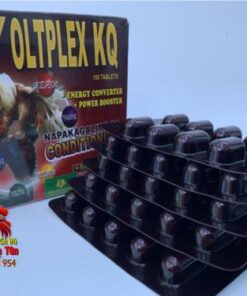Thuốc Gà Đá Voltplex KQ, Thuốc Tăng Lực Dạng Viên Xây Dựng Cơ Bắp Hiệu Quả - 5 Vĩ x 10 Viên chính hãng - Thuốc Gà Đá HCM