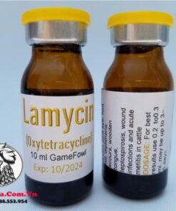Thuốc LAMYCIN Đặc Trị Bệnh Do Vi Khuẩn Có Hại Gây Ra - Lọ 10ml chính hãng - Thuốc Gà Đá HCM