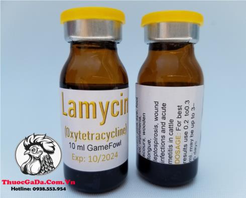Thuoc-LAMYCIN-Dac-Tri-Benh-Do-Vi-Khuan-Co-Hai-Gay-Ra-Lo-20ml Thuốc LAMYCIN Đặc Trị Bệnh Do Vi Khuẩn Có Hại Gây Ra - Lọ 20ml chính hãng - Thuốc Gà Đá HCM