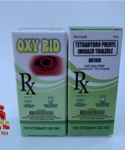 Thuốc Nhỏ Mắt Cho Gà Đá OXY RID Chuyên Trị Các Triệu Chứng Về Mắt Ở Gà - 2Chai x 5ml chính hãng - Thuốc Gà Đá HCM