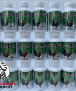 Thuốc Nuôi Gà Đá B15 & B12 Hỗ Trợ Tăng Bo, Nước Máu - Hủ 100 Viên chính hãng - Thuốc Gà Đá HCM