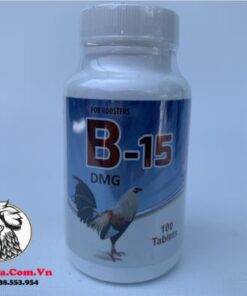 Thuốc Nuôi Gà Đá Của Mỹ B15 Hỗ Trợ Chiến Kê Tăng Po Một Cách Dể Dàng - Hộp 100 Viên chính hãng - Thuốc Gà Đá HCM