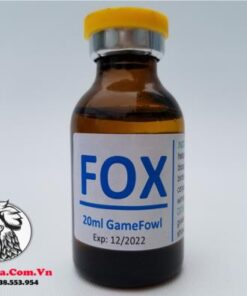 Thuốc Nuôi Gà Đá FOX Hỗ Trợ Chống Mệt Mỏi Hiệu Quả, Cung Cấp Nhiều Vitamin Bán Chạy Nhất Thị Trường - Chai 20ml chính hãng - Thuốc Gà Đá HCM