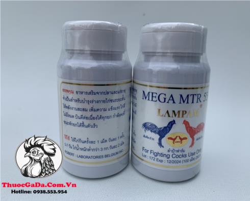 Thuoc-Nuoi-Ga-Da-LAMPAM-MEGA-MTR-55-Cua-Thai-Lan-Bo-Sung-Protein-Cac-Chat-Dinh-Duong-Tot-2-Hu-200-Vien Thuốc Nuôi Gà Đá LAMPAM MEGA MTR 55 Của Thái Lan Bổ Sung Protein, Các Chất Dinh Dưỡng Tốt - 2 Hủ 200 Viên chính hãng - Thuốc Gà Đá HCM