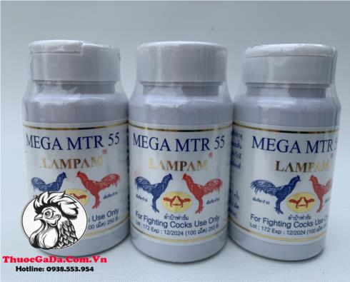 Thuoc-Nuoi-Ga-Da-LAMPAM-MEGA-MTR-55-Cua-Thai-Lan-Bo-Sung-Protein-Cac-Chat-Dinh-Duong-Tot-3-Hu-300-Vien Thuốc Nuôi Gà Đá LAMPAM MEGA MTR 55 Của Thái Lan Bổ Sung Protein, Các Chất Dinh Dưỡng Tốt - 3 Hủ 300 Viên chính hãng - Thuốc Gà Đá HCM