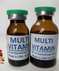 Thuốc Nuôi Gà Đá MultiVitamin Bổ Sung Nhiều Thành Phần Vitamin Phức Hợp, Gà Mau Sung, Mau Lên Nước Máu - 1 Chai 50ml chính hãng - Thuốc Gà Đá HCM