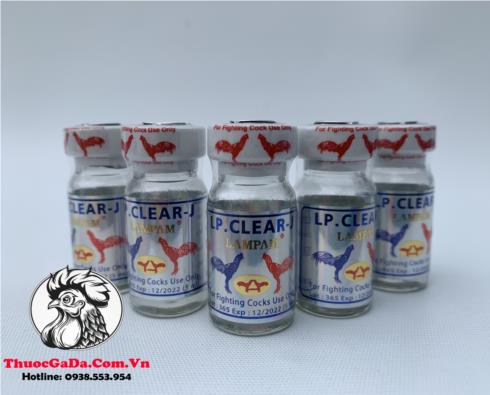 Thuoc-Tri-Tang-Cho-Ga-Lampam-LP.CLEAR-J-Hieu-Qua-Cua-Thai-Lan-5-Lo-x-5ml Thuốc Trị Tang Cho Gà Lampam LP.CLEAR-J Hiệu Quả Của Thái Lan - 5 Lọ x 5ml chính hãng - Thuốc Gà Đá HCM